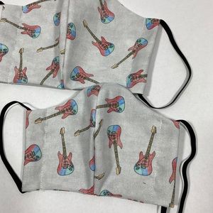 Guitar/‎ music face mask